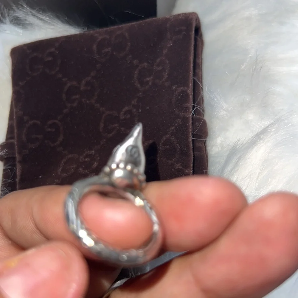 Gucci Ring Anger Forest Eagle Head silver 925‎
